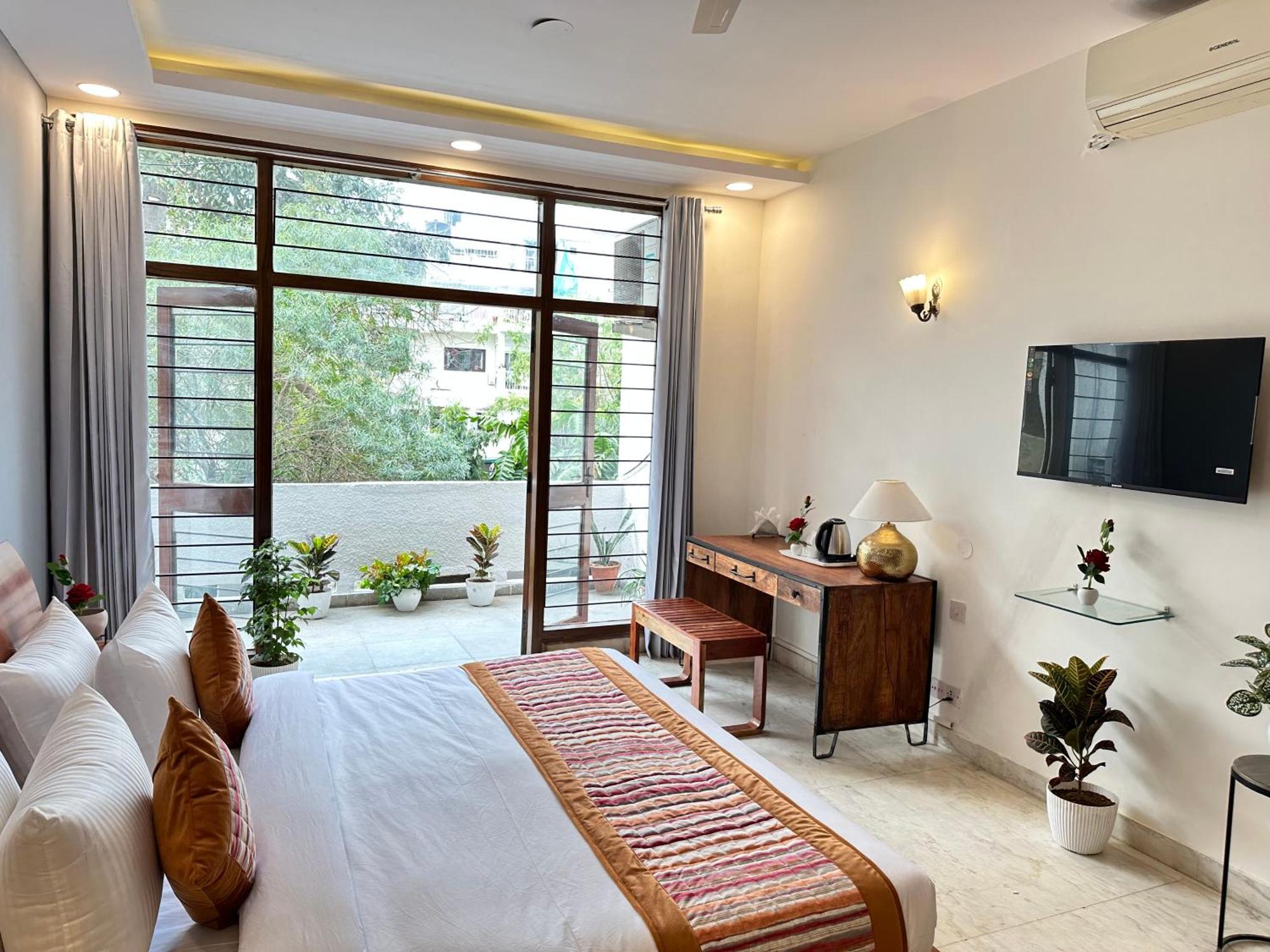 Grove Residency Hauz Khas New Delhi Couple Friendly Nova Deli Exterior foto