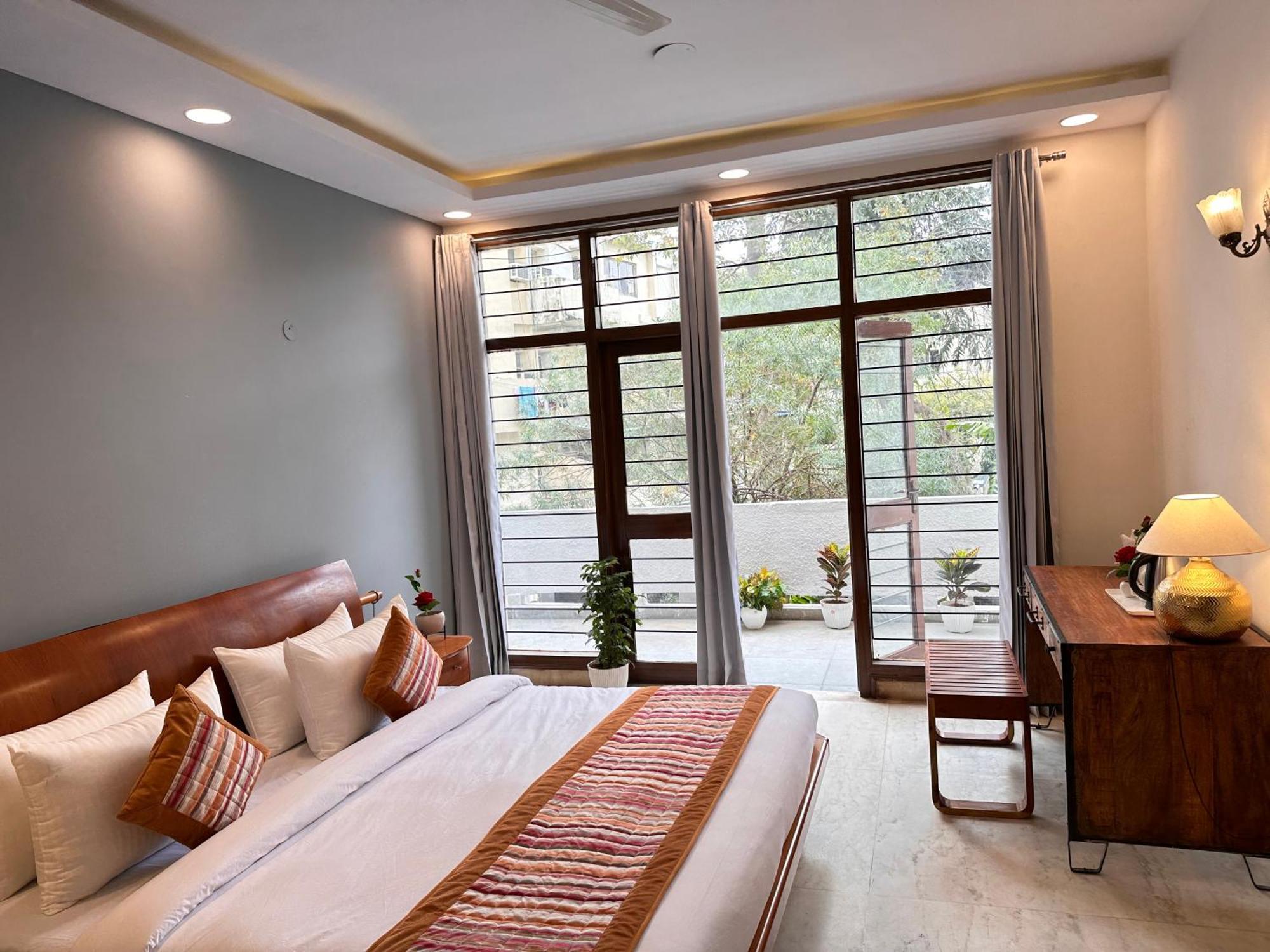 Grove Residency Hauz Khas New Delhi Couple Friendly Nova Deli Exterior foto