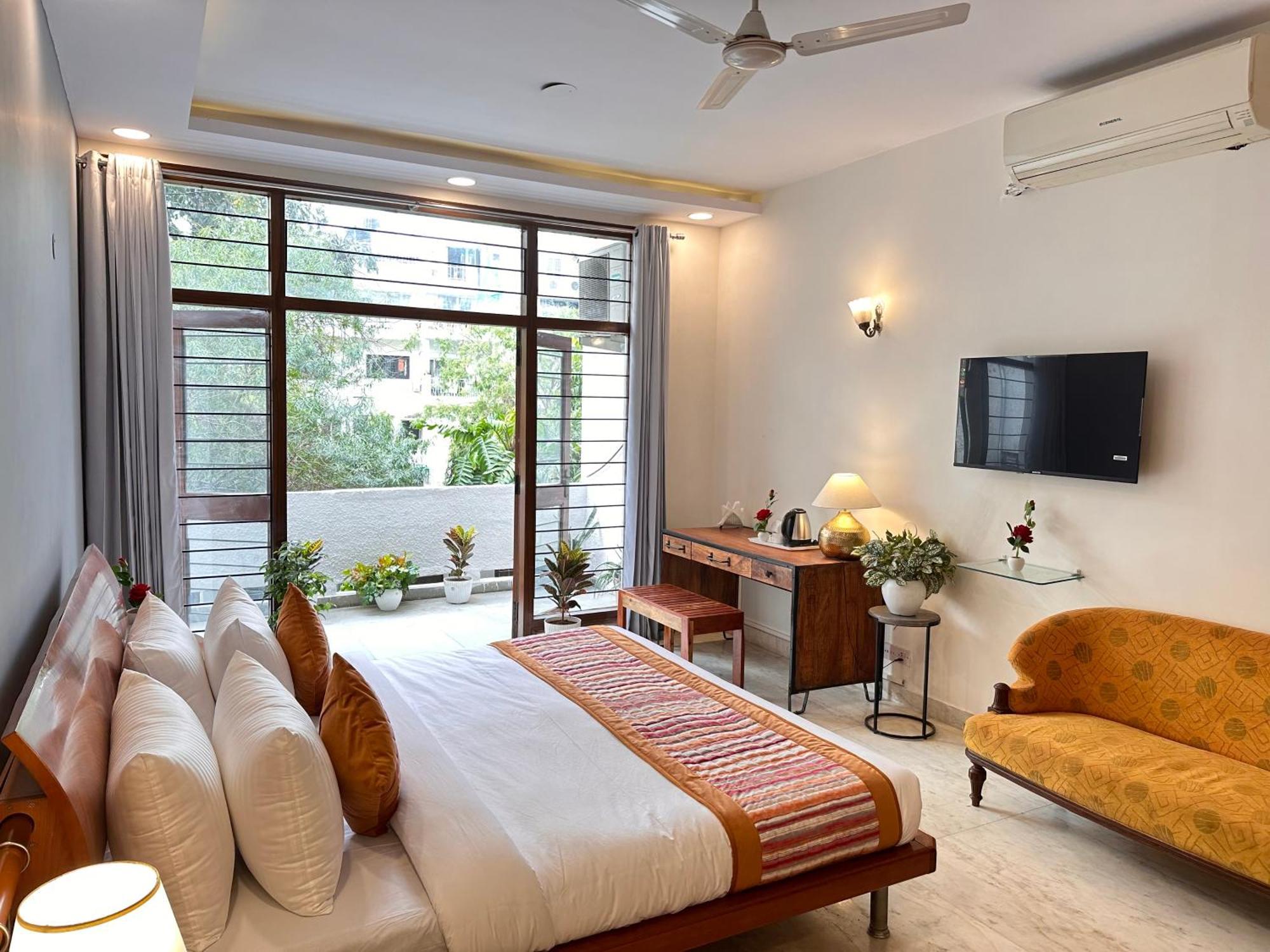 Grove Residency Hauz Khas New Delhi Couple Friendly Nova Deli Exterior foto