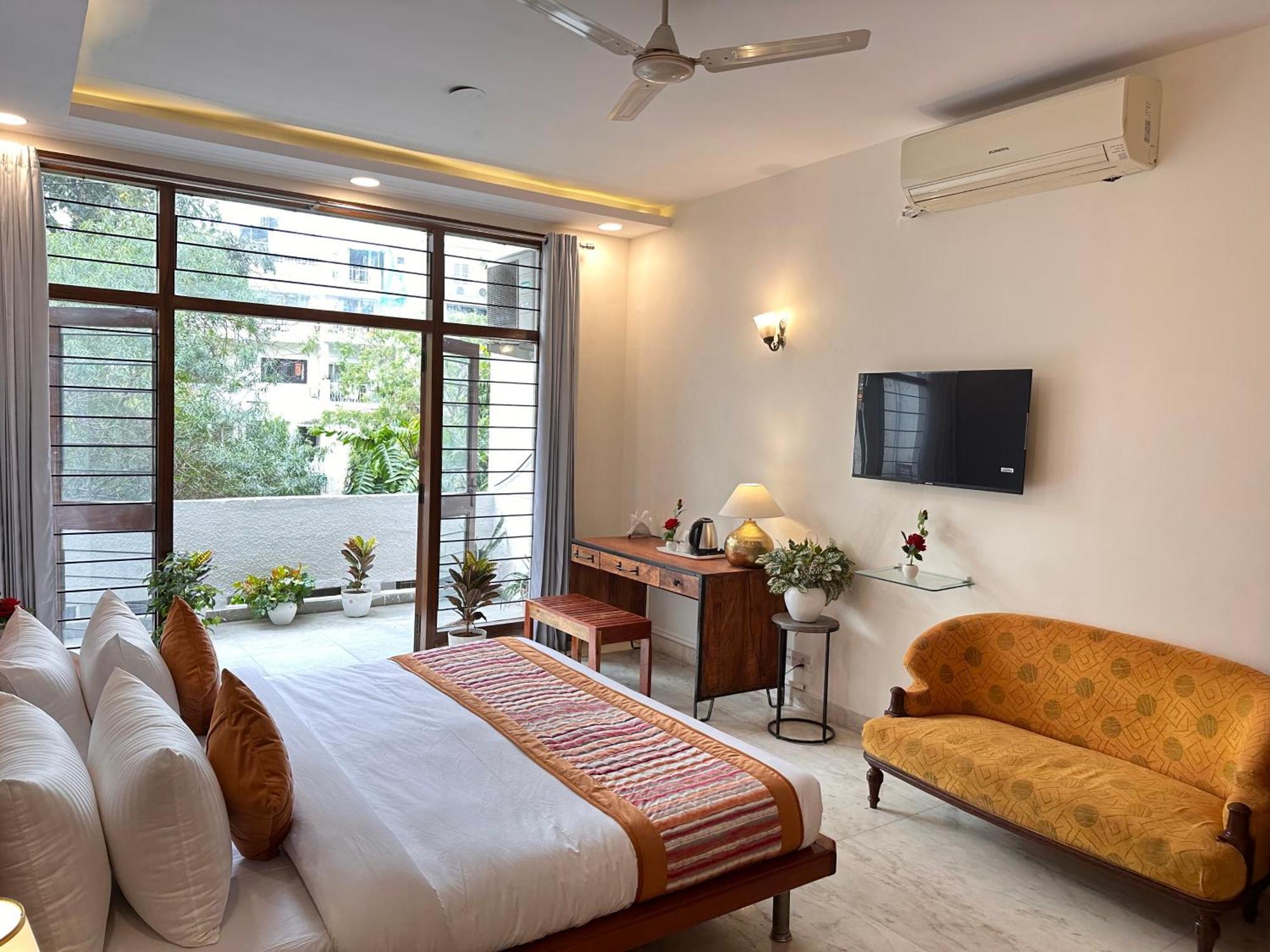 Grove Residency Hauz Khas New Delhi Couple Friendly Nova Deli Exterior foto